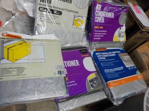 lot of 5 air conditioner covers...