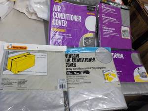 lot of 5 air conditioner covers...