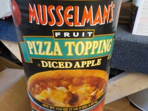7 lb. 2 oz. can Musselmans diced a...