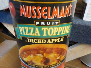7 lb. 2 oz. can Musselmans diced a...