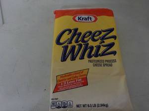 6.5 lb. bag Kraft Cheese Whiz - ref...