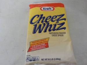 6.5 lb. bag Kraft Cheese Whiz - ref...