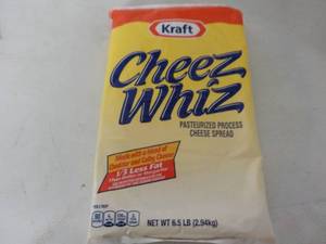 6.5 lb. bag Kraft Cheese Whiz - ref...