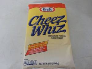 6.5 lb. bag Kraft Cheese Whiz - ref...