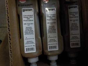 2 3-pack 3.5 liter jugs Orange Juic...