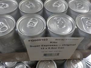 12 pack 6.5 oz. cans Kitu Super Esp...