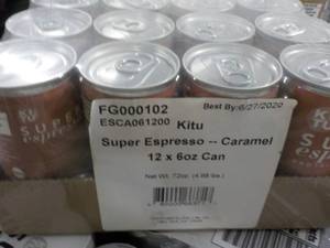 12 pack 6 oz. cans Kitu Super Espre...