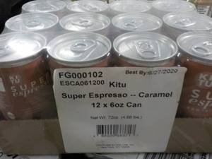 12 pack 6 oz. cans Kitu Super Espre...