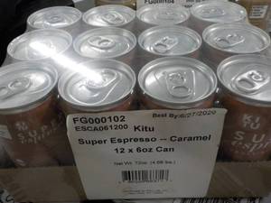 12 pack 6 oz. cans Kitu Super Espre...