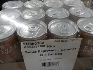 12 pack 6 oz. cans Kitu Super Espre...