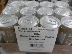 12 pack 6 oz. cans Kitu Super Espre...