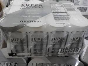 12 pack 6 oz. cans Kitu Super Espre...