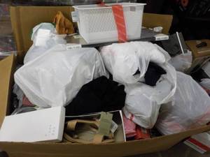 large box of unclaimed merchandise...