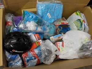large box of unclaimed merchandise...