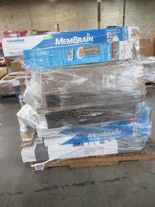 lot 210 image: WHOLESALE MIXED PALLET OF HEATING MATS, MEMBRAIN AND COMMERCIAL SUPPLIES