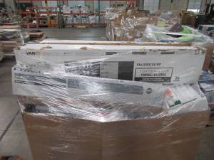 lot 308 image: WHOLESALE MIXED PALLET OF FLUORESCENT LIGHT BULBS AND COMMERCIAL SUPPLIES