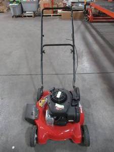lot 5 image: Yard Machines 20 in. 125cc OHV Briggs & Stratton Gas Push Mower 11A-02BT729