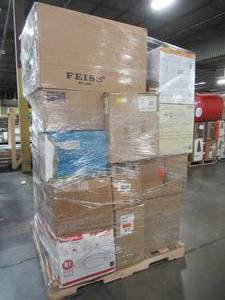 lot 222 image: WHOLESALE MIXED PALLET OF MISCELLANEOUS INDOOR AND OUTDOOR LIGHTING FIXTURES