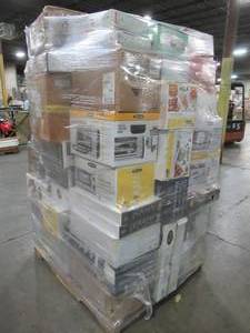lot 121 image: WHOLESALE MIXED PALLET OF MISCELLANEOUS KITCHEN APPLIANCES, STORAGE AND COOKWARE
