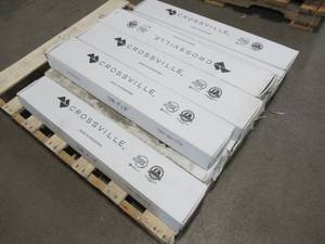 lot 148 image: 9 Cases of Crossville 6 in x 36 in Empire Corsican Creme Polished Porcelain Tile - 8.71 sq ft.case. VS80.10636PO