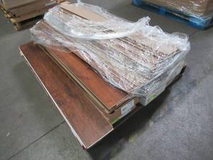 lot 150 image: WHOLESALE MIXED PALLET OF MISCELLANEOUS FLOORING