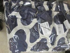 lot 93 image: 3 - 4pk Dining Chair Slipcovers...