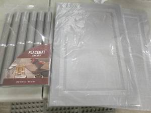 lot 101 image: 3 Sets of 6 Placemats...