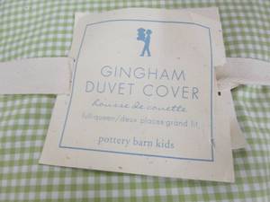 lot 132 image: 2 Pottery Barn Reversible FullQuee...