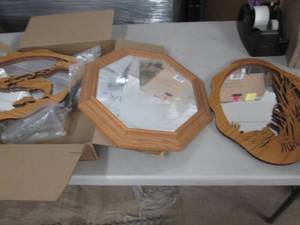 lot 167 image: 3 Wildlife Mirrors...