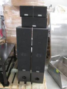 lot 176 image: Set of 5 Sony Speakers ...