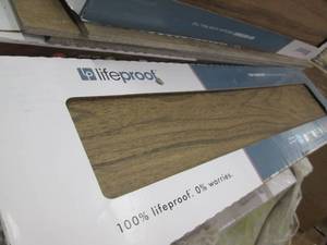 lot 193 image: 9 Cases Toffee Wood 6 in. x 24 in. ...