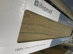 lot 195 image: 8 Cases Toffee Wood 6 in. x 24 in. ...