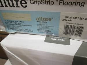 lot 235 image: 13 Cases White Maple 6 in. W x 36 i...