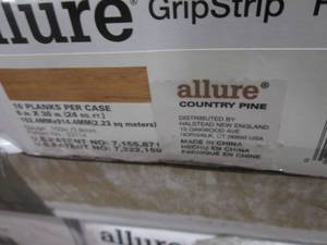 lot 236 image: 5 Cases Country Pine 6 in. W x 36 i...