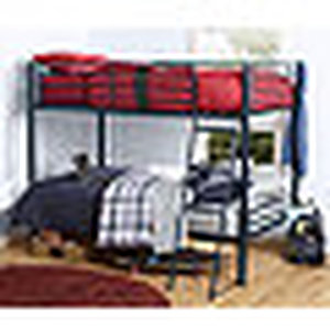 lot 3 image: Rebel & Rise Chicago Bunk Bed - Bla...