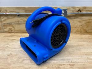 B-AIR 14 HP Air Mover Blower Fan for Water Damage Restoration Carpet Dryer Floor Home and Plumbing Use in Blue