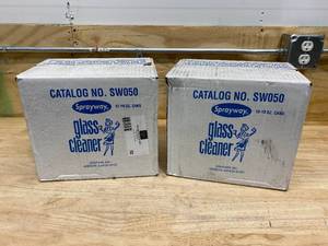 KLEEN-RITE Lot of 2 Cases of-  19 oz Glass Cleaner (12 per case)