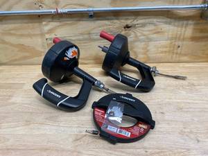 HUSKY Lot of 3-  Drain Snakes
