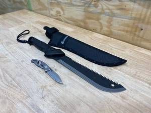 GERBER Machete Jr Plus Paraframe Combo