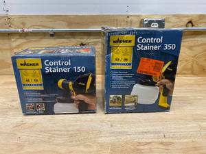 WAGNER Lot of 2 Stainers.  Model 150 and Model 350