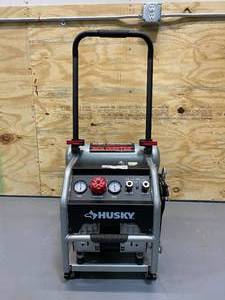 HUSKY 4.5 Gal. Portable Electric-Powered Silent Air Compressor