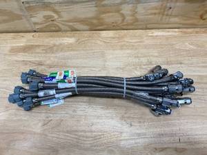 BRASSCRAFT Lot of 15-  12 in. Nominal Push Connect x 12 in. FIP x 20 in. Brass SpeediOne Braided Connector and Valve