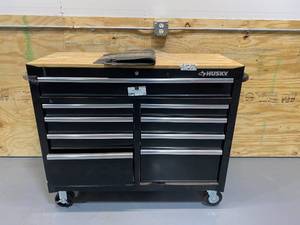 HUSKY 46 in. 9 Drawer Rolling Tool Chest