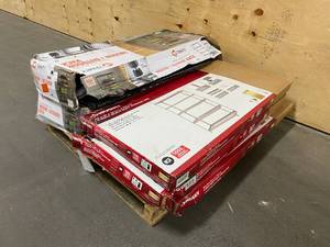 TRINITYHUSKY Lot of 4 Shelving Units