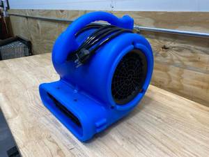 BEL-AIR 14 HP Air Mover Blower Fan for Water Damage Restoration Carpet Dryer Floor Home and Plumbing Use in Blue
