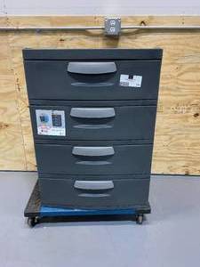 STERLITE 35.5 in. H x 18.75 in. W x 25.63 in. D 4-Drawer Plastic Chest