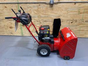 TROY-BILT 24 in. 208 cc Two-Stage Gas Snow Blower with Electric Start Self Propelled