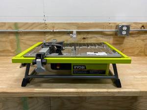 RYOBI 0.75 HP 7 in. 4.8 Amp Tabletop Tile Saw