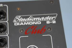 lot 38 image: StudioMaster Studio Master Diamond Club 8-2 Pro Audio Mixing Console  Mixer