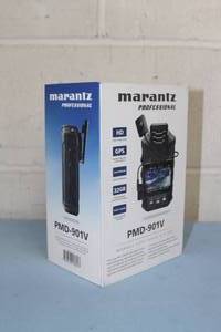 lot 42 image: New  Never Used Marantz HD High Definition Body Worn Wearable Pro Video Camera with GPS
